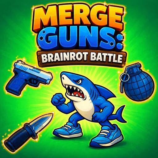 Merge Guns: Brainrot Battle